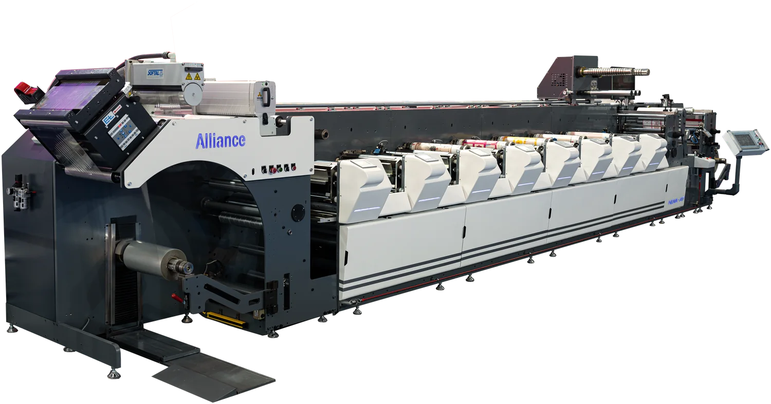 Alliance Nova A7 flexographic press