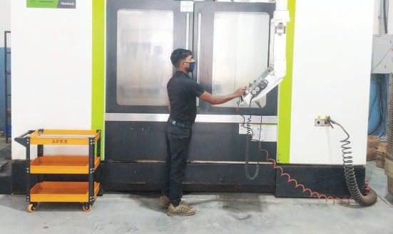 VMC machining centre at Alliance Printech