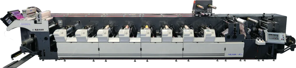 Nova A7 flagship multi-substrate flexo press